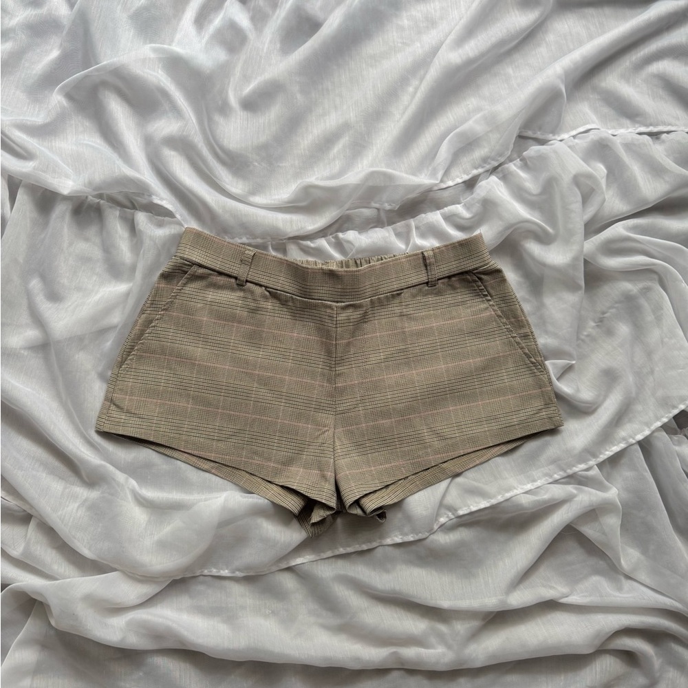 Free Haven Plaid Micro Shorts